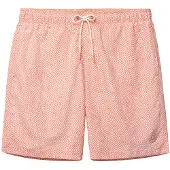 Shiwi Shorts de bain 'Mike Geo' abricot / blanc
