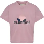 Hummel T-Shirt fonctionnel orchidée / noir