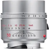 Leica 11729 Summilux-M 50mm F/1.4 ASPH Argent