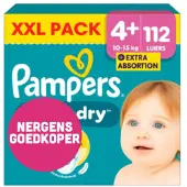 Pampers 56 Couches Pampers Baby Dry, Taille 4+