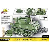 COBI 2279 II WW H.M.C M8 Scott, 1:35, 525 k, 1 f