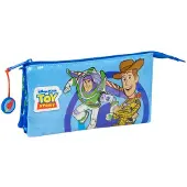 Safta Étui à trois compartiments, collection Toy Story "Good Vibes", pour matériel scolaire