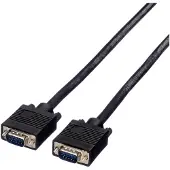 Value VGA — VGA (10 m), Câble vidéo, Noir