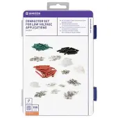 Whadda Ensemble de cosses de câble - Assortiment de cosses de câble - 390 p
