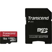 Transcend microSDHC 16GB Classe 10