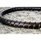 Hellermanntyton SPF-40-PP-BK Tuyau spiralé noir 1m 162-20400