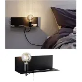 Paulmann Applique murale avec support Devara E27 max. 40W