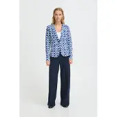 Ichi Blazer 'KATE' bleu / blanc