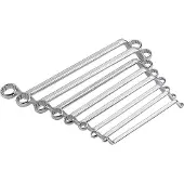 Ironside Jeu de clés mixtes Irons. 8 pces (10 mm, 11 mm, 12 mm, 13 mm, 14 mm, 15 mm, 16 mm, 17 mm, 18 mm, 19 mm, 20 mm, 22 mm, 6 mm, 7 mm, 8 mm, 9 mm)
