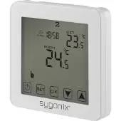 Sygonix Thermostat d'ambiance Touch 2, Thermostat, Blanc