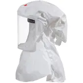 3M S-433L Cagoule légère jetable Blanc EN 12941, EN 166 (S-433L)