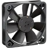 EBM PAPST Ventilateur axial 5 V/DC (60 mm, 1x), Ventilateur PC, Noir