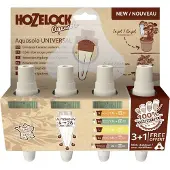Hozelock Lot de 4 cônes d’arrosage - Aquasolo rose - arrosage autonome universel