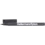 Hellermanntyton Crayon de marquage, set de 2, noir (2x)
