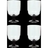 Broste Copenhagen Verres à vin rouge Nordic Bistro fumé - lot de 12 pièces