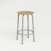 TIPTOE SSD Tabouret de Bar Eucalyptus Grey | 65 cm