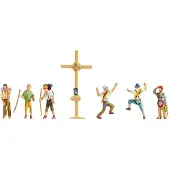 Noch 45874 TT Figurines Randonneurs de montagne