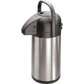 MATO INTERPRÄSENT Verseuse isotherme Acier inoxydable (brossé), Noir 1.9 l 4177, Carafe isotherme, Noir, Argent