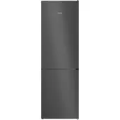 Siemens iQ300 KG36NVXBG, 321 litres, SN-T, consommation d'énergie de 9,5 kg par 24 heures, , compartiment Fresh Zone, acier inoxydable brossé, couleur noire