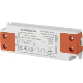 Basetech LD-12-20 Transformateur LED à tension constante 20 W 1.66 A Homologation pour le mobilier, surtension, montage sur surfaces inflammables, montage sur surfaces non inflammables