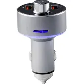 Renkforce RF-CAR-100 FM-Transmitter Zigarettenanzünder Grau (RF-CAR-100)