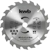 Kwb 584359 Lame de scie circulaire 160 x 16 mm 1 pc