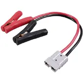TRU COMPONENTS Hochstrom Batteriesteckverbinder auf Batteriepolklemme TC-12195684 Schwarz, Rot