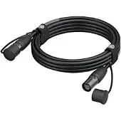 Neutrik NKE5E-E1E1-M0005 RJ45 Netzwerkkabel, Patchkabel 0.5 m Schwarz 1 St. (CAT5e, 0.50 m)