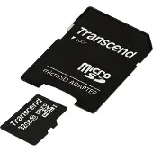 Transcend microSDHC 32GB Class 10 + adaptateur SD