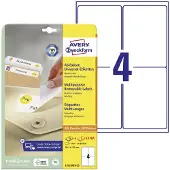 Avery-Zweckform Étiquettes multifonctionnelles universelles , 99,1 x 139 mm, amovible