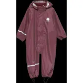 CeLaVi Combinaison de Pluie - PU - Rose Brown - - 100 - Combinaison de Pluie
