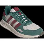 Adidas Baskets basses 'RUN 84' sapin / rouge foncé / blanc cassé