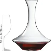 Spiegelau - Authentis - Verres à vin et Carafe à décanter, Dekantierkaraffe, 1 ER