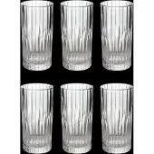 Duralex Set Of 6 Transparent Glasses Manhattan 305ml Argenté
