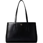 Calvin Klein Cabas 'Monogram Logo Business Tote' noir