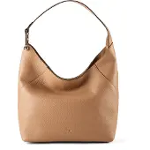 Furla Sac à bandoulière pour femme, modèle Novara, en cuir "Dollaro", fabriqué en Italie, couleur noire