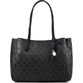 GUESS Sac bandoulière 'Noelle II' gris foncé / noir