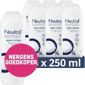 Neutral 6 lotions corporelles neutres de 250 ml