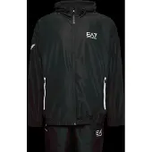 Emporio Armani Tenue d'intérieur noir / blanc