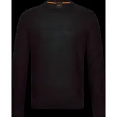 BOSS Pull-over 'Avac' noir