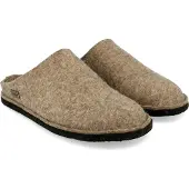 Iesse Schuh Haflinger Femmes Pantoufles pour hommes Feutre de laine Flair Soft 311010, Taille:46 EU, Couleur:Marron