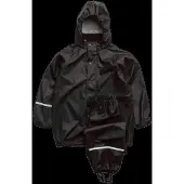 CeLaVi Basic Solid Pu Long Sleeve Set Noir 3-4 Years Enfants
