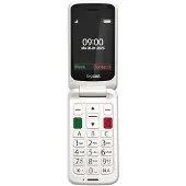 Gigaset Siemens GL595, boîtier à clapet, SIM simple, 7,11 cm (2.8"), 0,3 MP, 800 mAh, blanc