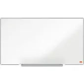 Nobo Tableau blanc Widescreen - cadre alu - surface Nano Clean - l. 710 x H 400 mm - avec auget