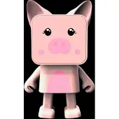 Mobility On Board MOB Haut-Parleur Sans Fil Cochon Dansant
