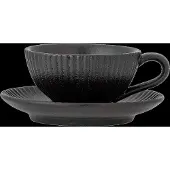 Bloomingville Ensemble de 4 tasses et soucoupes Neri