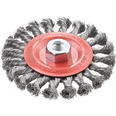 Kwb 719730 Brosse ronde & rotative Roue à rayons 11,5 cm