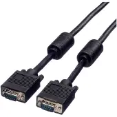 Roline Câble High Quality HD15 M/HD15 M avec noyaux de ferrite + DDC 2,0m