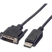 Roline 11.04.5619 Câble Vidéo Et Adaptateur 1,5 M Displayport Dvi-d N