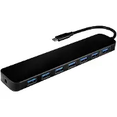 Value USB 3.2 Gen 1 Hub, 7fach, Typ C Anschlusskabel